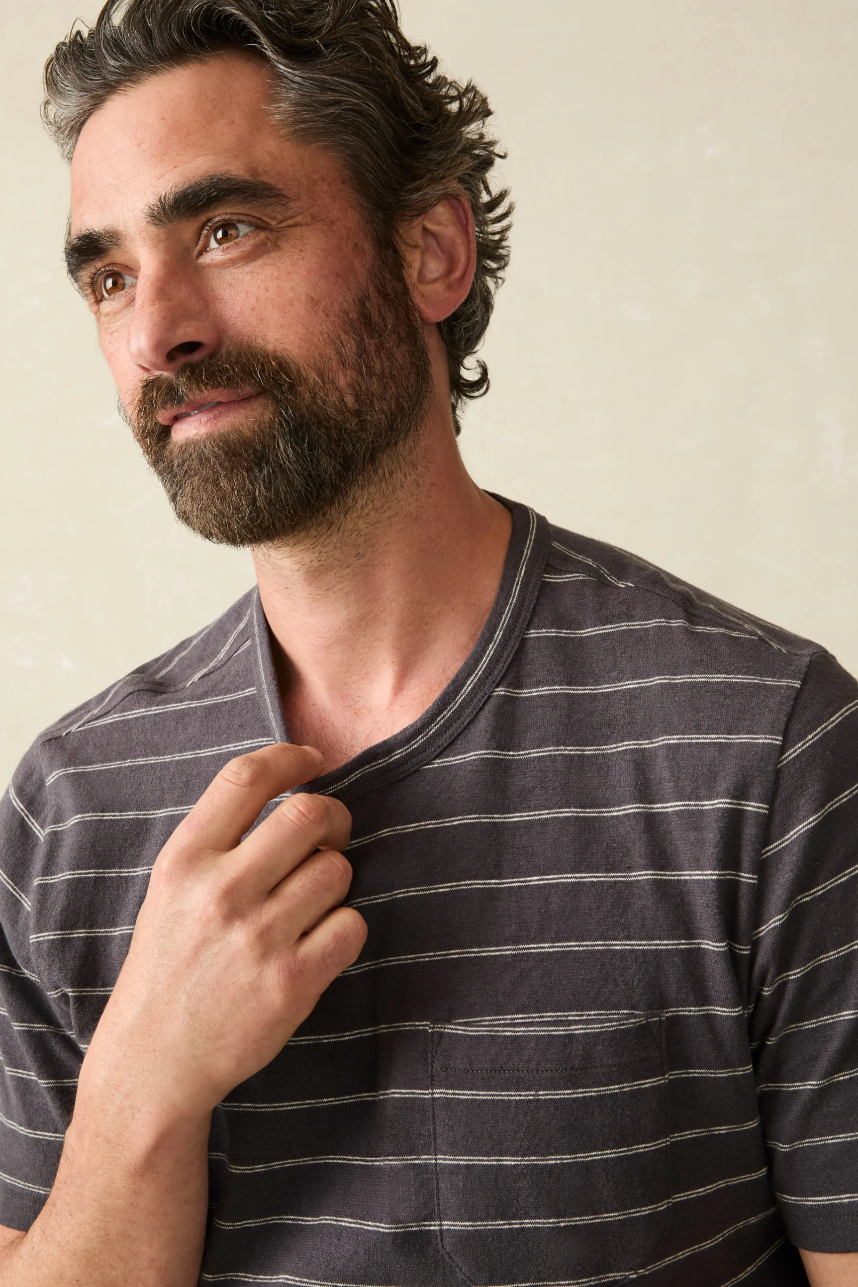 Outlet Short-Sleeve Hemp Blend Tee - T-Shirts & Henleys