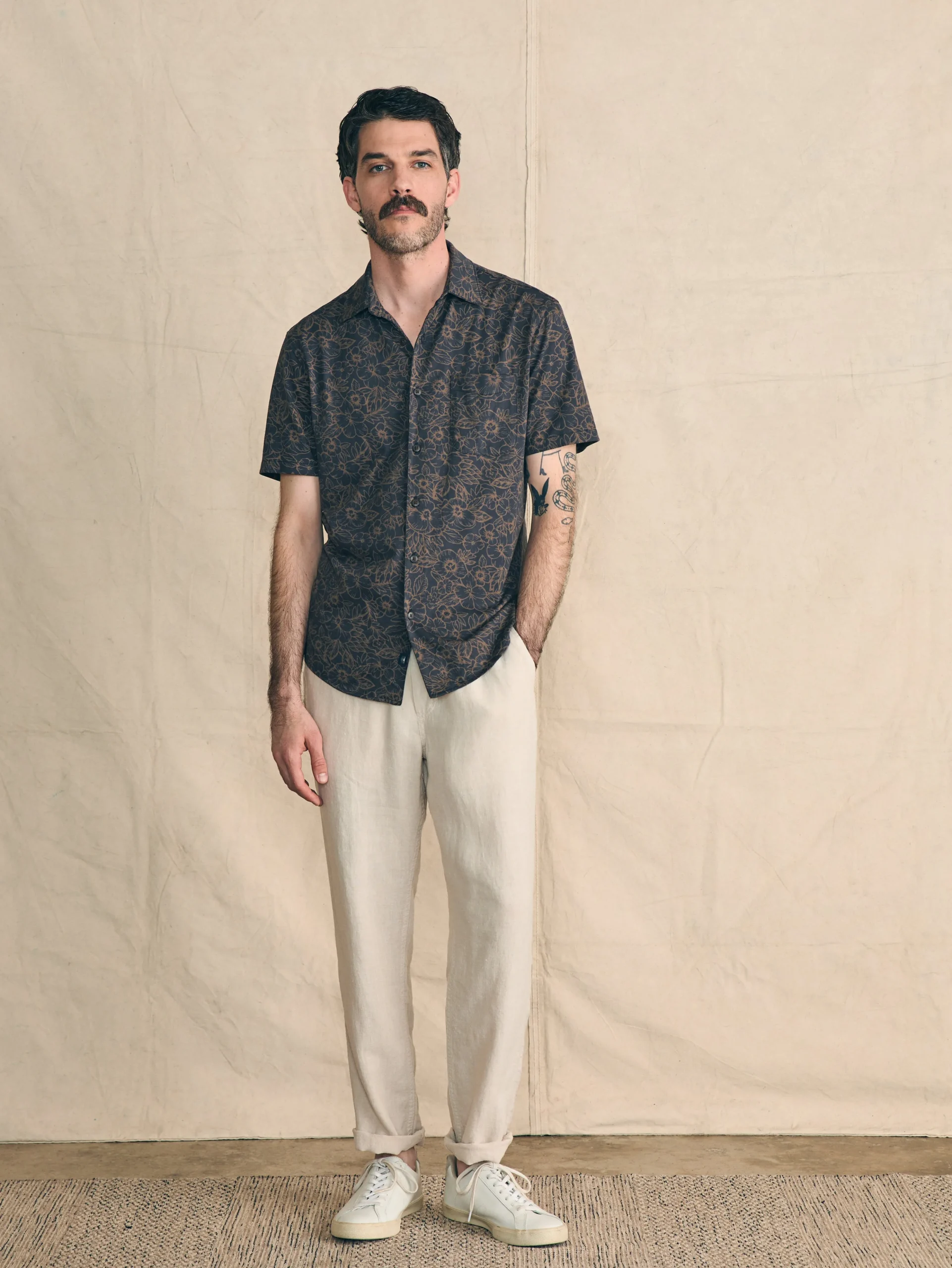 New Short-Sleeve Hermosa Knit Shirt - Shirts