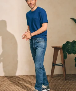 Outlet Short-Sleeve Indigo Pocket Tee - T-Shirts & Henleys