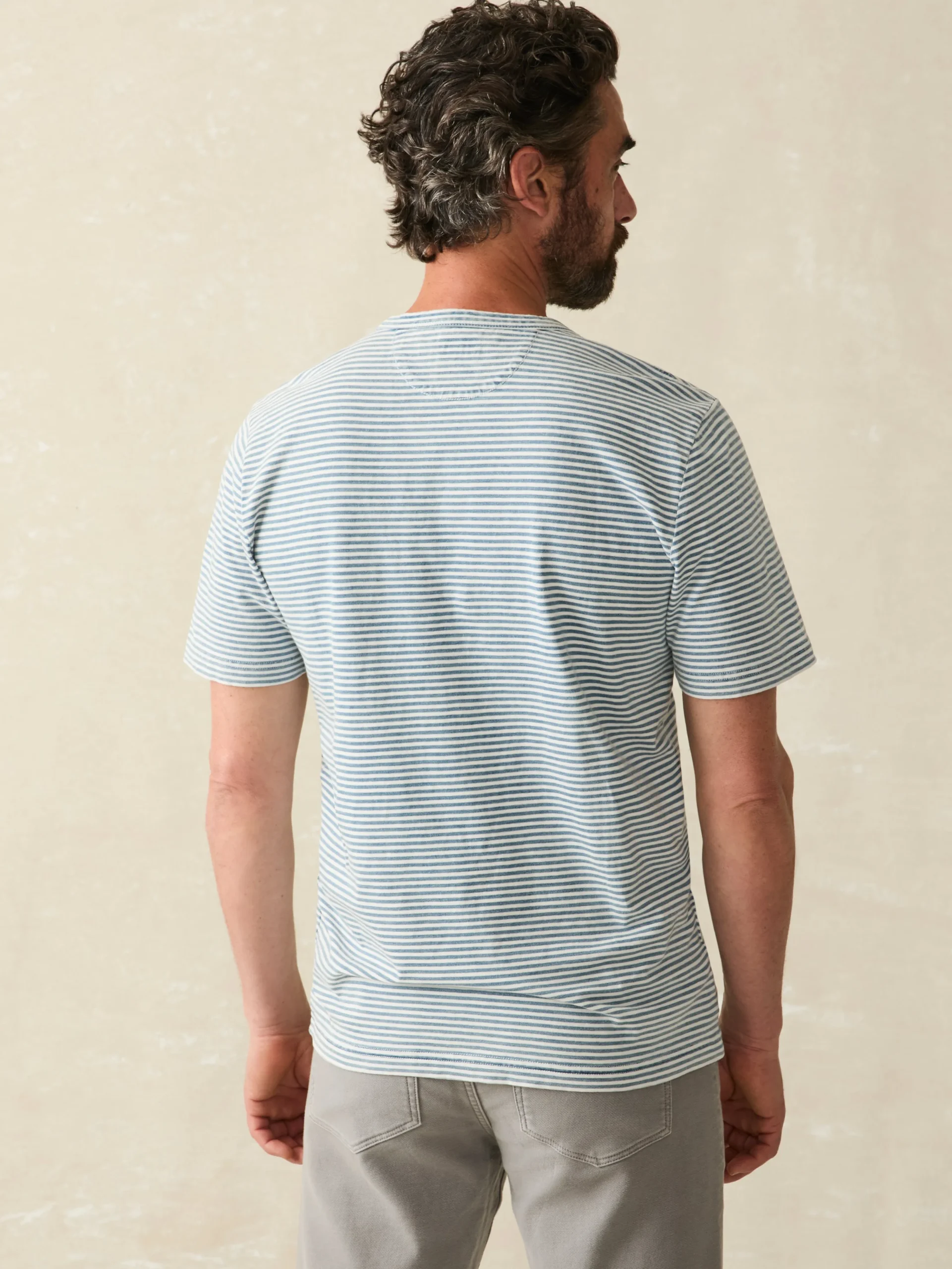Online Short-Sleeve Indigo Pocket Tee - T-Shirts & Henleys