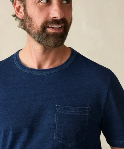 New Short-Sleeve Indigo Pocket Tee - T-Shirts & Henleys