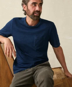 New Short-Sleeve Indigo Pocket Tee - T-Shirts & Henleys