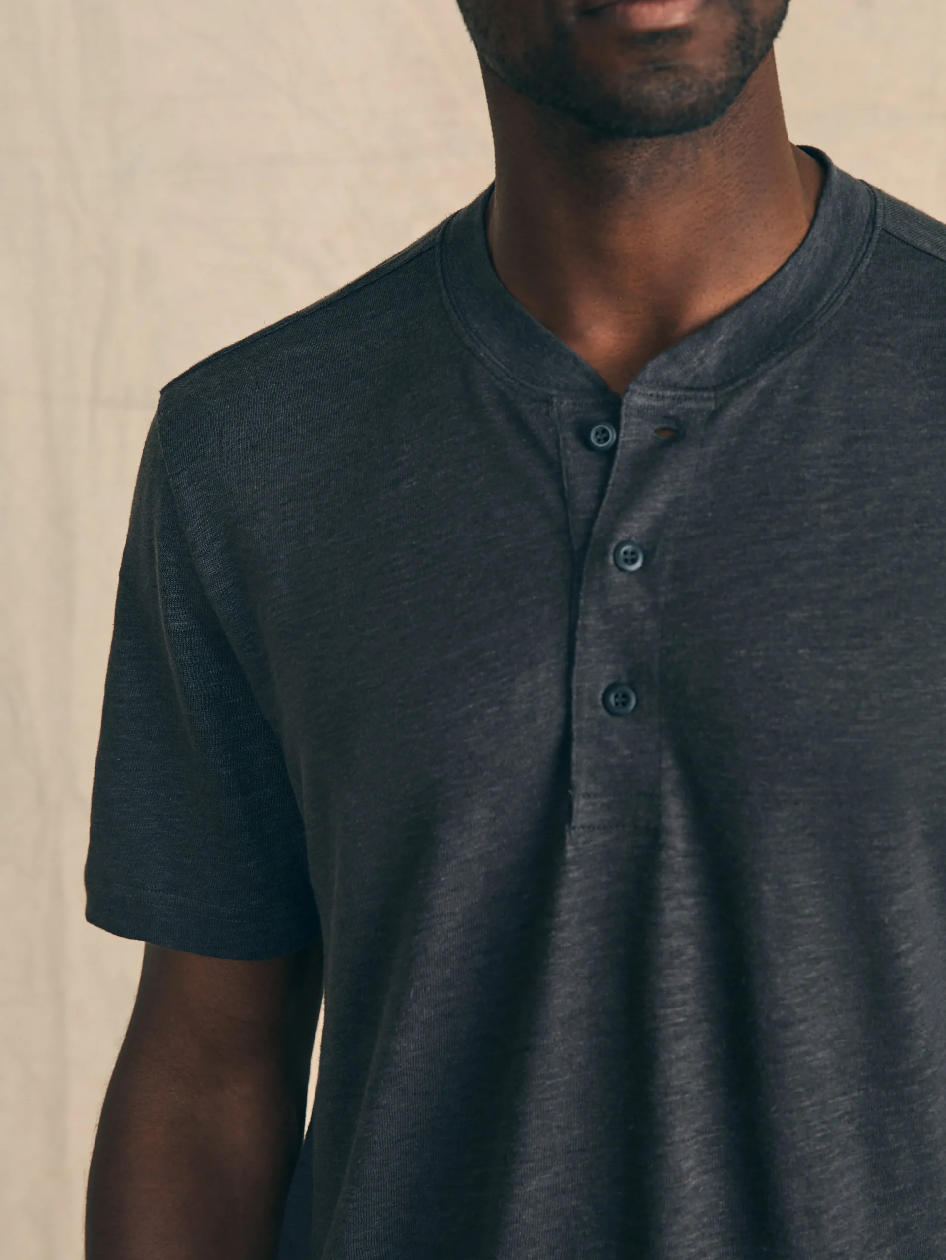 Best Short-Sleeve Linen Henley - T-Shirts & Henleys