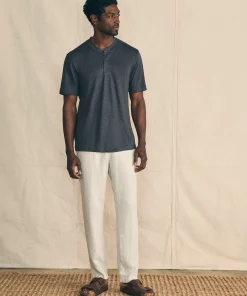 Best Short-Sleeve Linen Henley - T-Shirts & Henleys