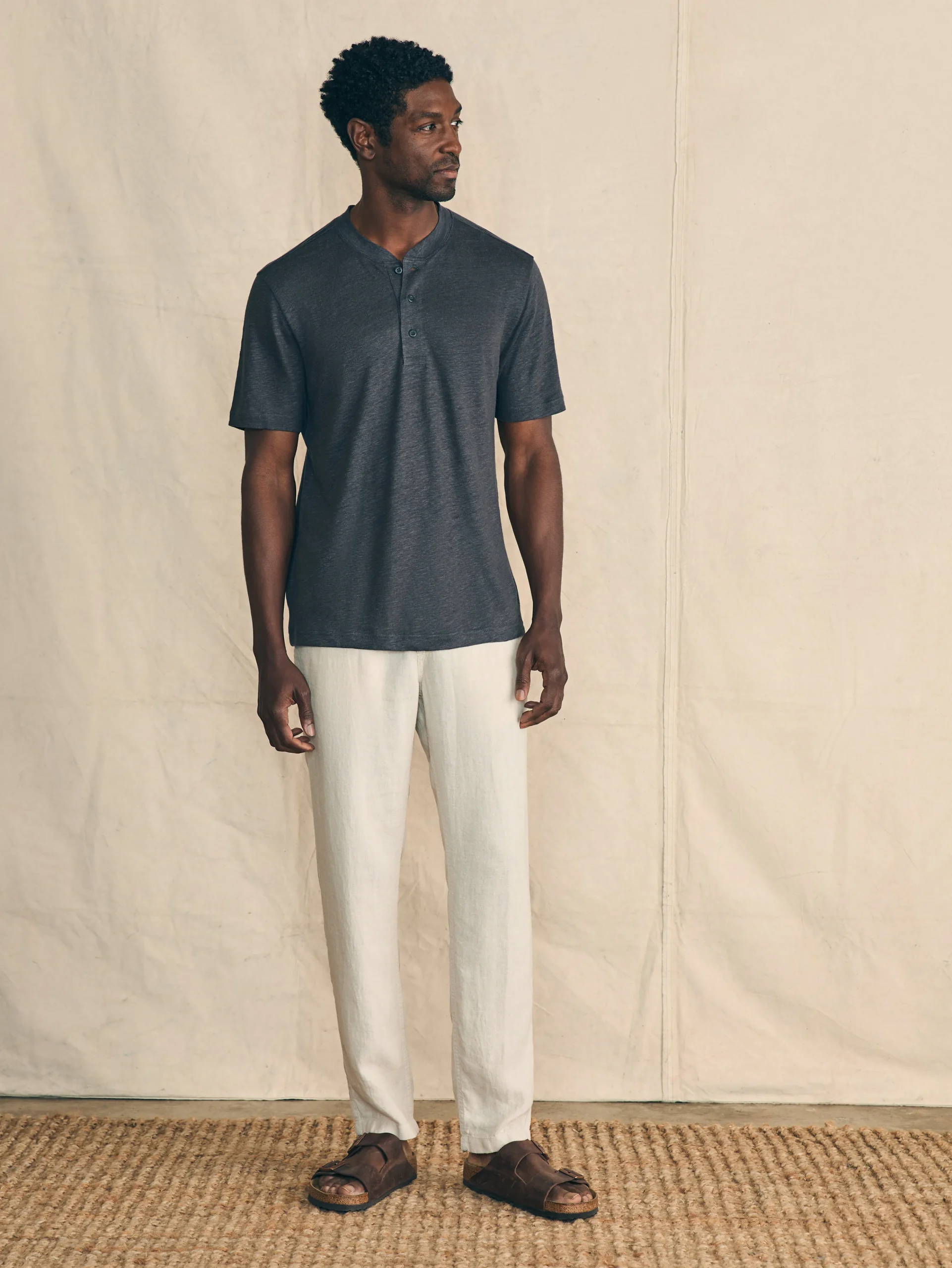 Best Short-Sleeve Linen Henley - T-Shirts & Henleys