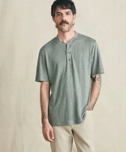 Online Short-Sleeve Linen Henley - T-Shirts & Henleys