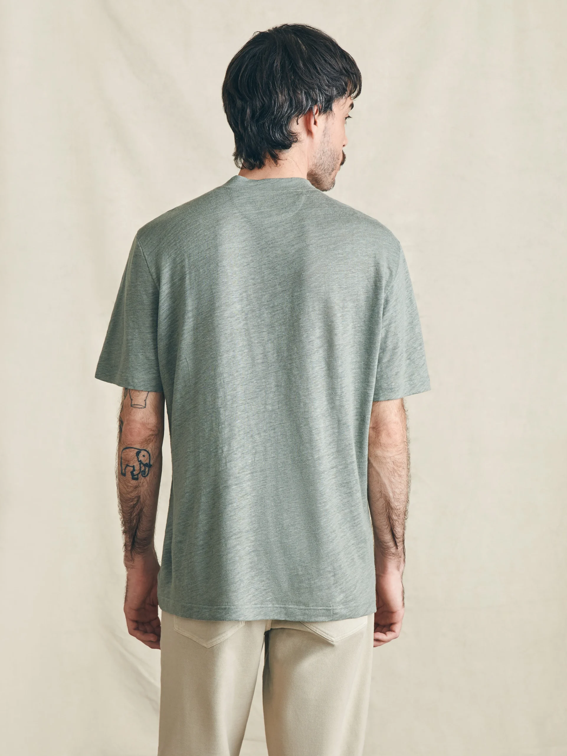 Online Short-Sleeve Linen Henley - T-Shirts & Henleys