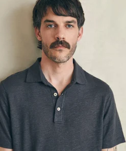 Hot Short-Sleeve Linen Polo - Polo Shirts