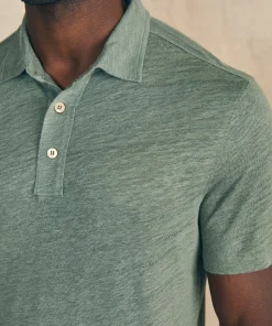 Best Short-Sleeve Linen Polo - Polo Shirts