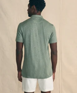 Best Short-Sleeve Linen Polo - Polo Shirts