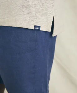 Clearance Short-Sleeve Linen Polo - Polo Shirts