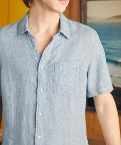 Hot Short-Sleeve Palma Linen Shirt - Shirts