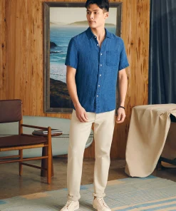 New Short-Sleeve Palma Linen Shirt - Shirts