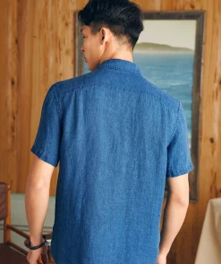 New Short-Sleeve Palma Linen Shirt - Shirts