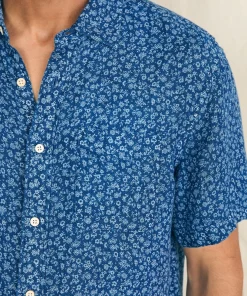 Online Short-Sleeve Palma Linen Shirt - Shirts