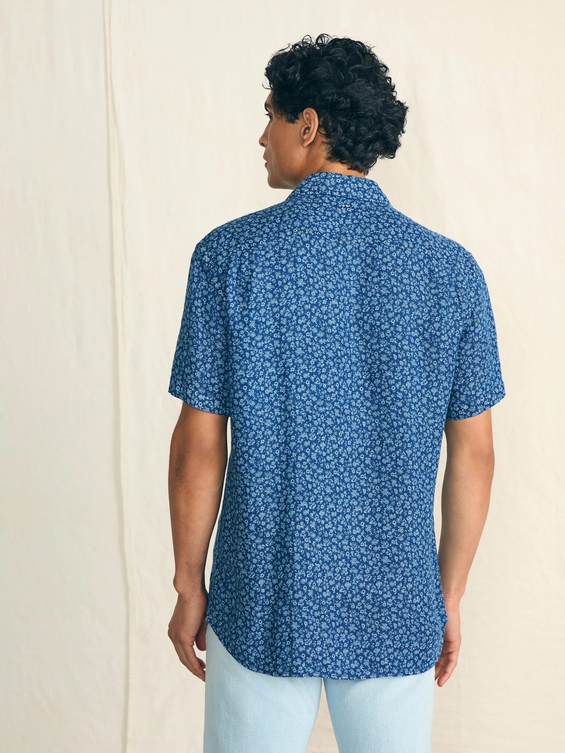 Online Short-Sleeve Palma Linen Shirt - Shirts