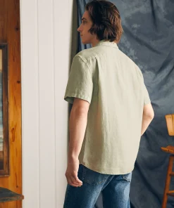 New Short-Sleeve Palma Linen Shirt - Shirts