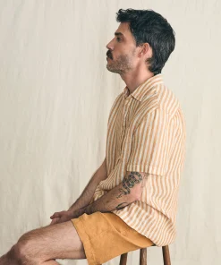 Hot Short-Sleeve Palma Linen Shirt - Shirts