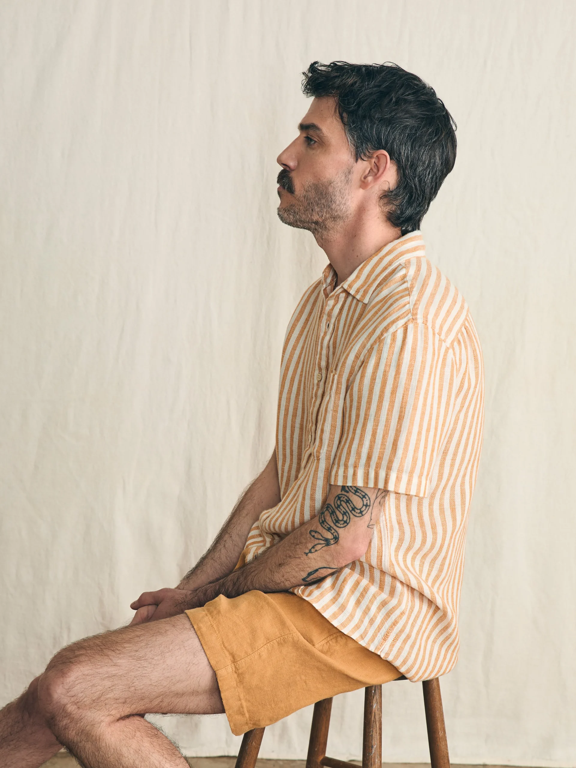 Hot Short-Sleeve Palma Linen Shirt - Shirts