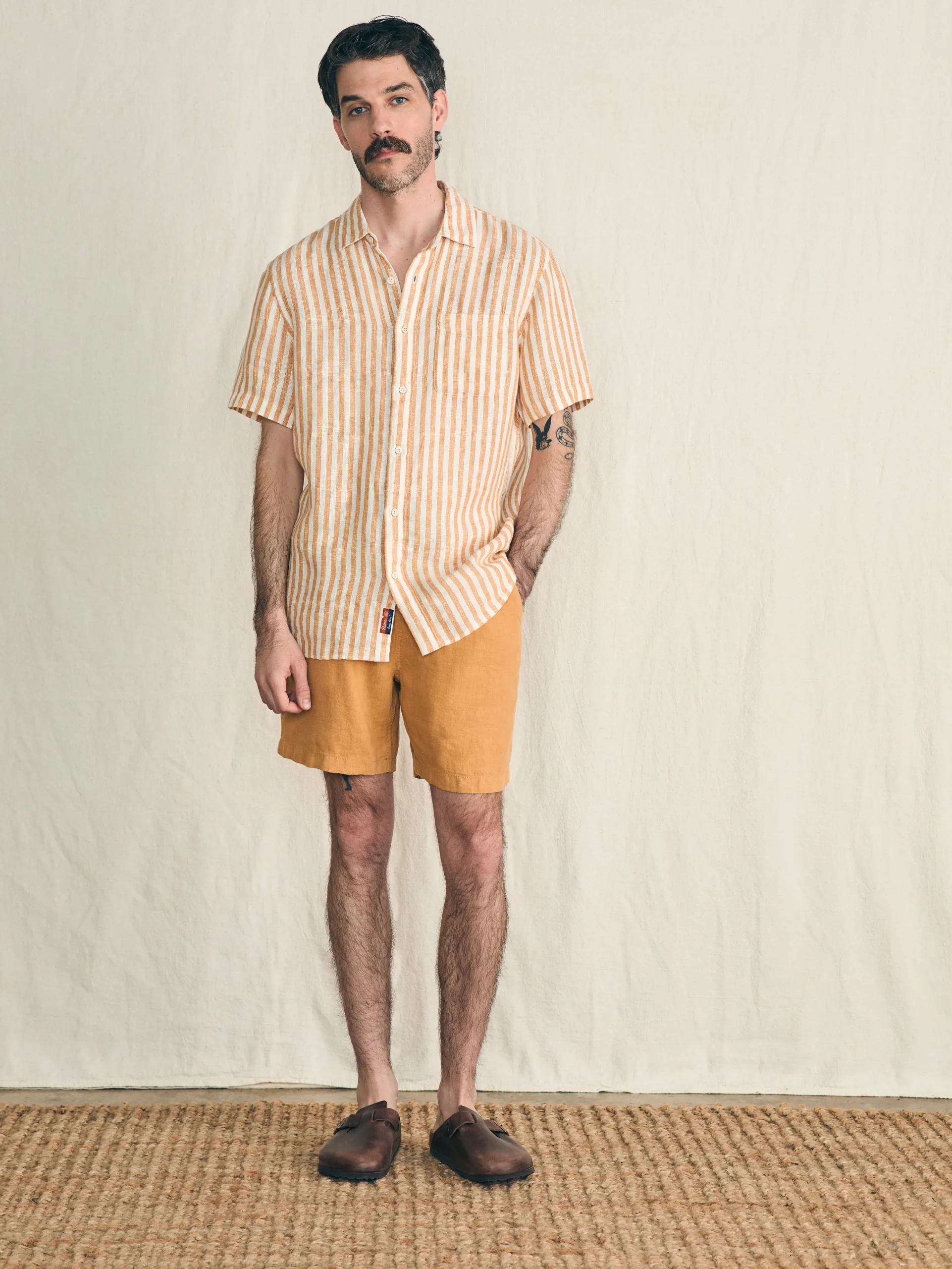 Hot Short-Sleeve Palma Linen Shirt - Shirts