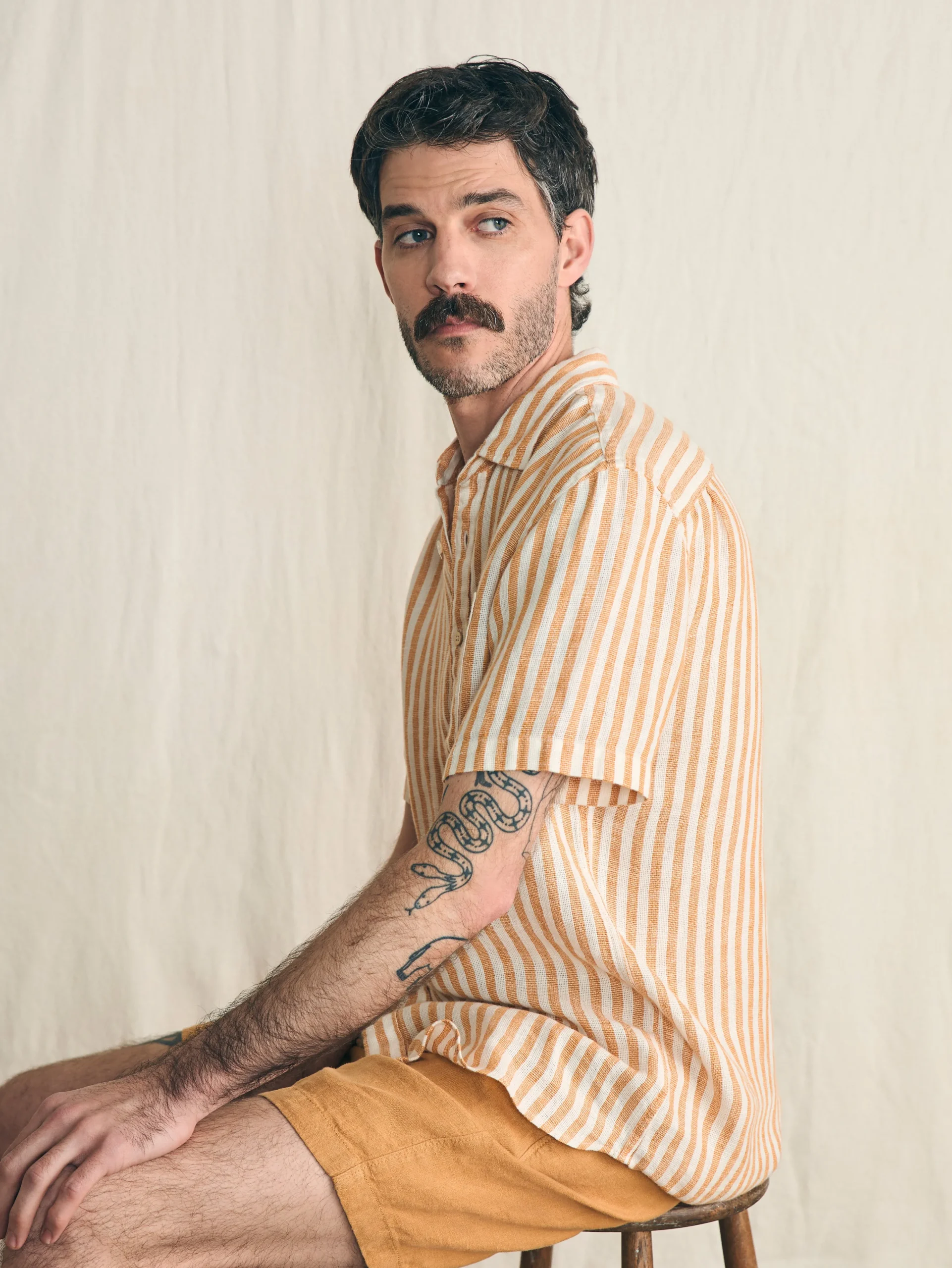 Hot Short-Sleeve Palma Linen Shirt - Shirts