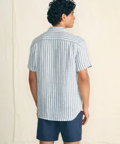 Online Short-Sleeve Palma Linen Shirt - Shirts
