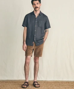New Short-Sleeve Palma Linen Shirt - Shirts