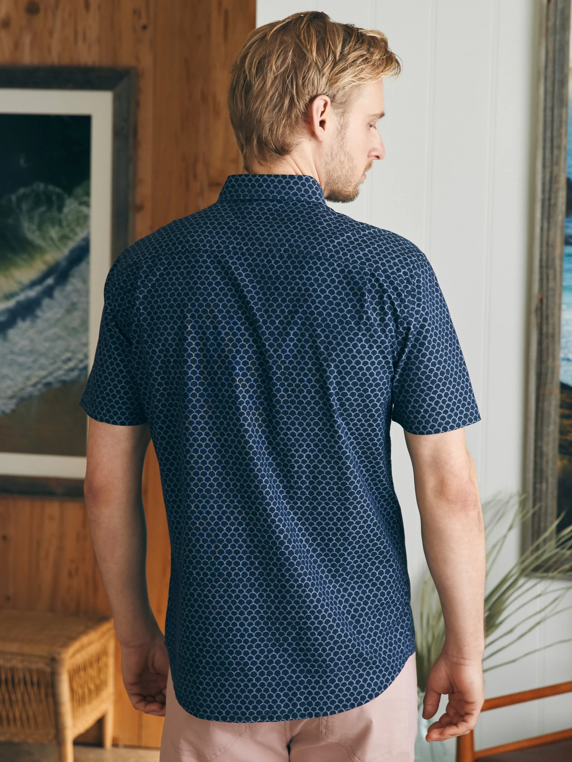 New Short-Sleeve Stretch Playa Shirt - Shirts