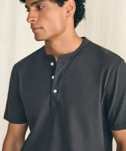 Clearance Short-Sleeve Sunwashed Henley - T-Shirts & Henleys