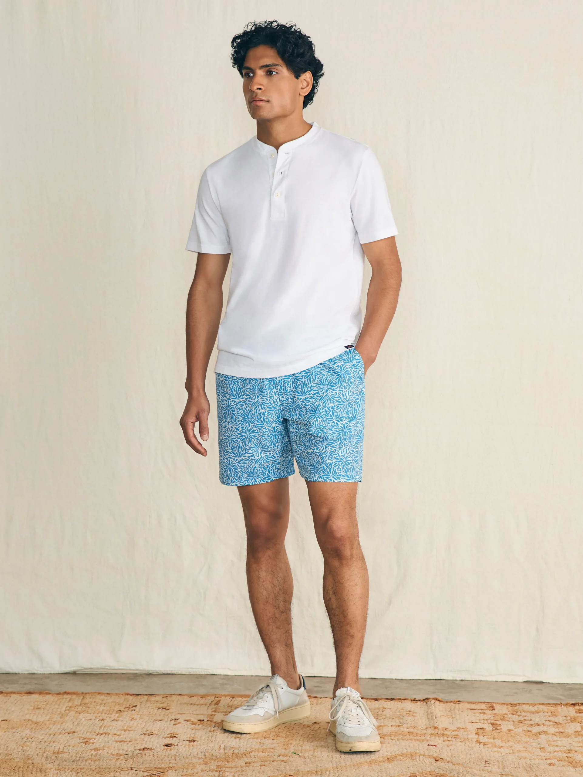 Outlet Short-Sleeve Sunwashed Henley - T-Shirts & Henleys