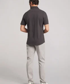 New Short-Sleeve Sunwashed Knit Shirt - Shirts