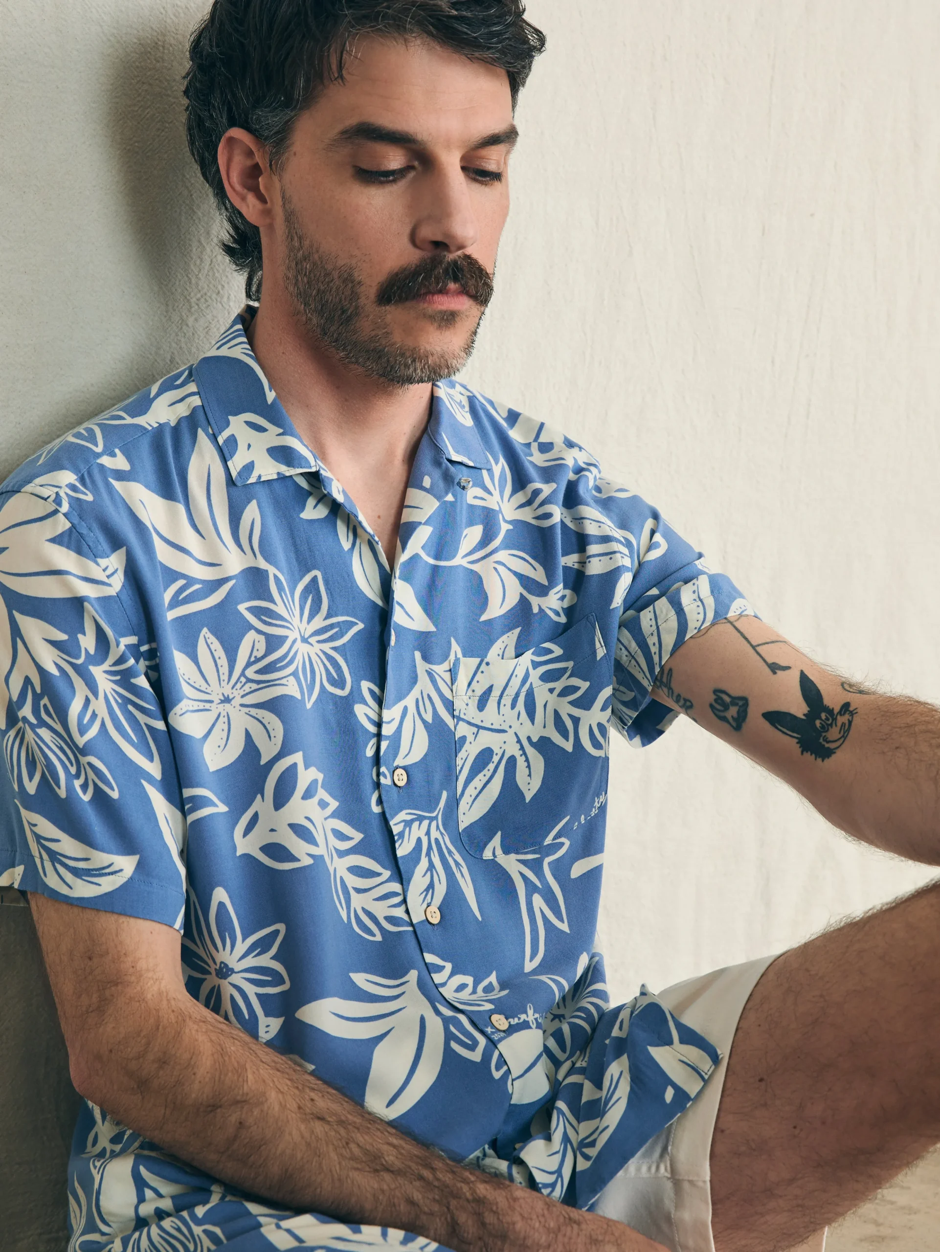 Best Short-Sleeve Surfrider Rayon Camp Shirt - Shirts