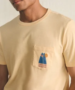Fashion Short-Sleeve Surfrider Sunwashed Pocket Tee - T-Shirts & Henleys