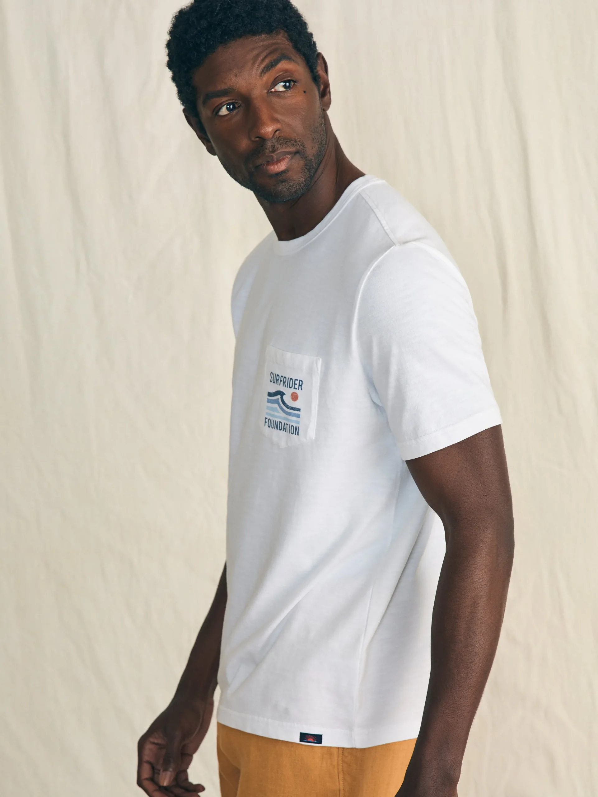 Hot Short-Sleeve Surfrider Sunwashed Pocket Tee - T-Shirts & Henleys