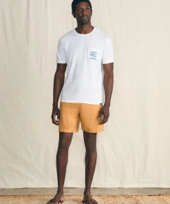 Hot Short-Sleeve Surfrider Sunwashed Pocket Tee - T-Shirts & Henleys