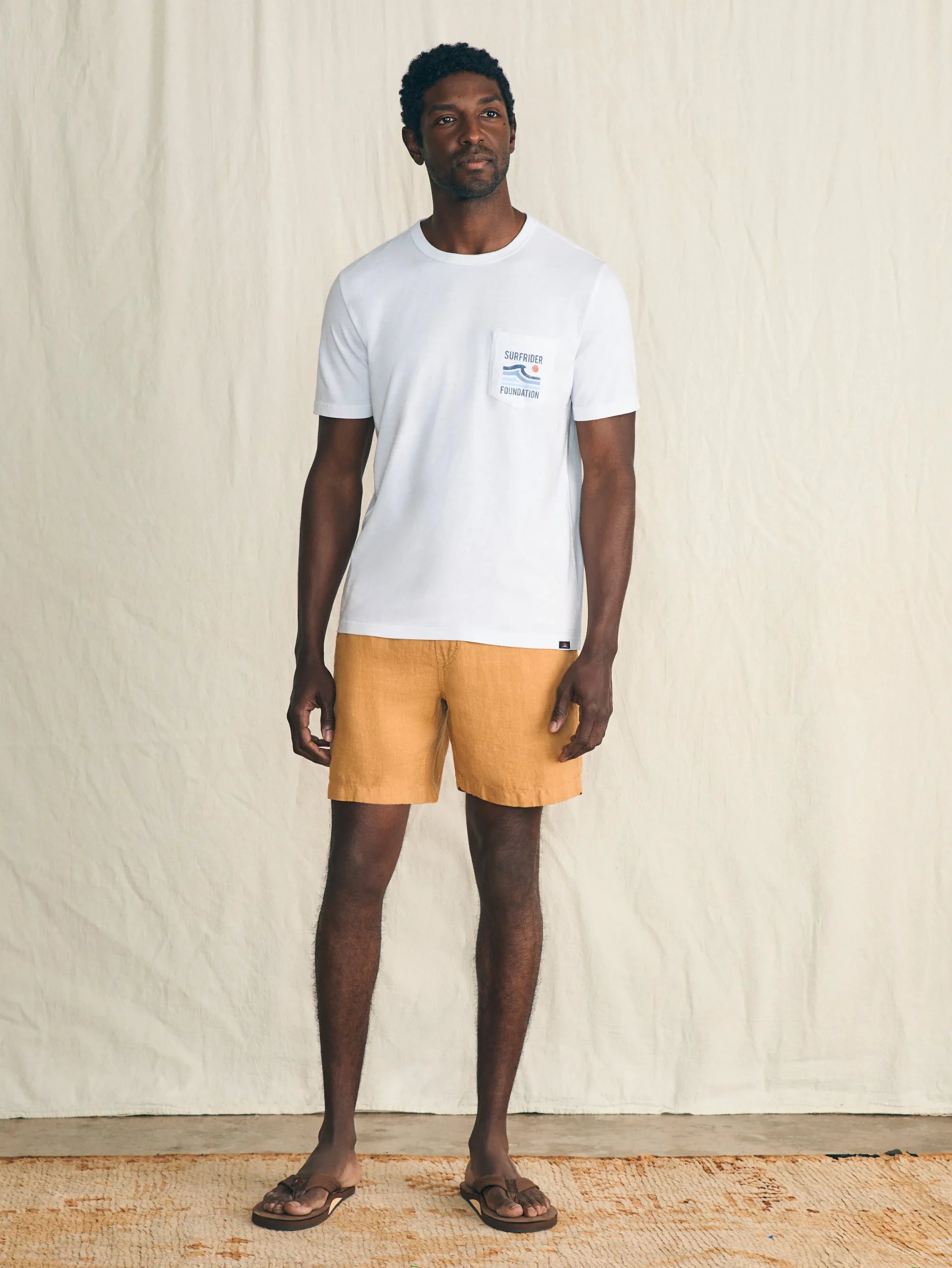 Hot Short-Sleeve Surfrider Sunwashed Pocket Tee - T-Shirts & Henleys