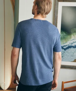 Outlet Short-Sleeve Vintage Chambray Tee - T-Shirts & Henleys