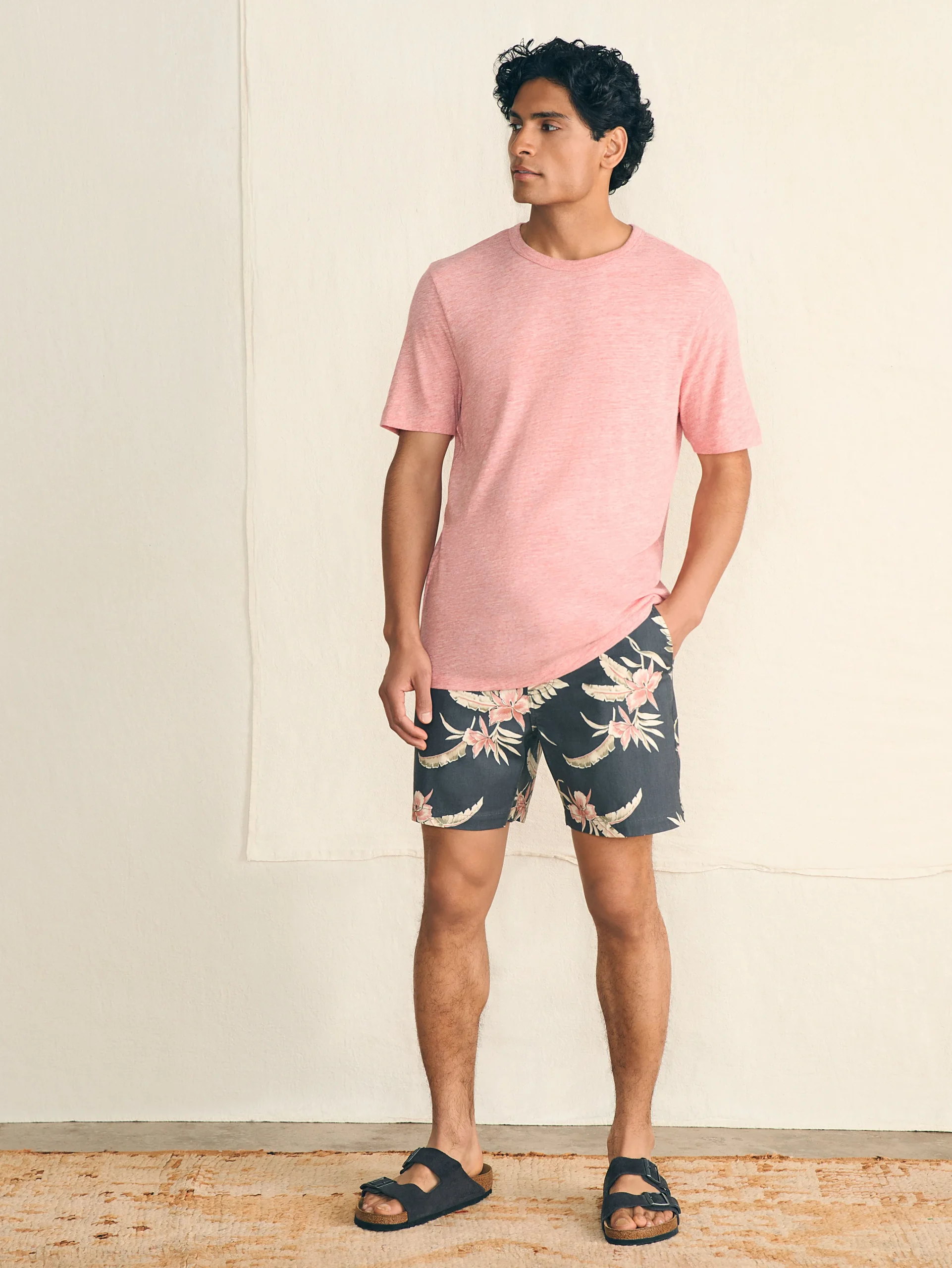 Clearance Short-Sleeve Vintage Chambray Tee - T-Shirts & Henleys