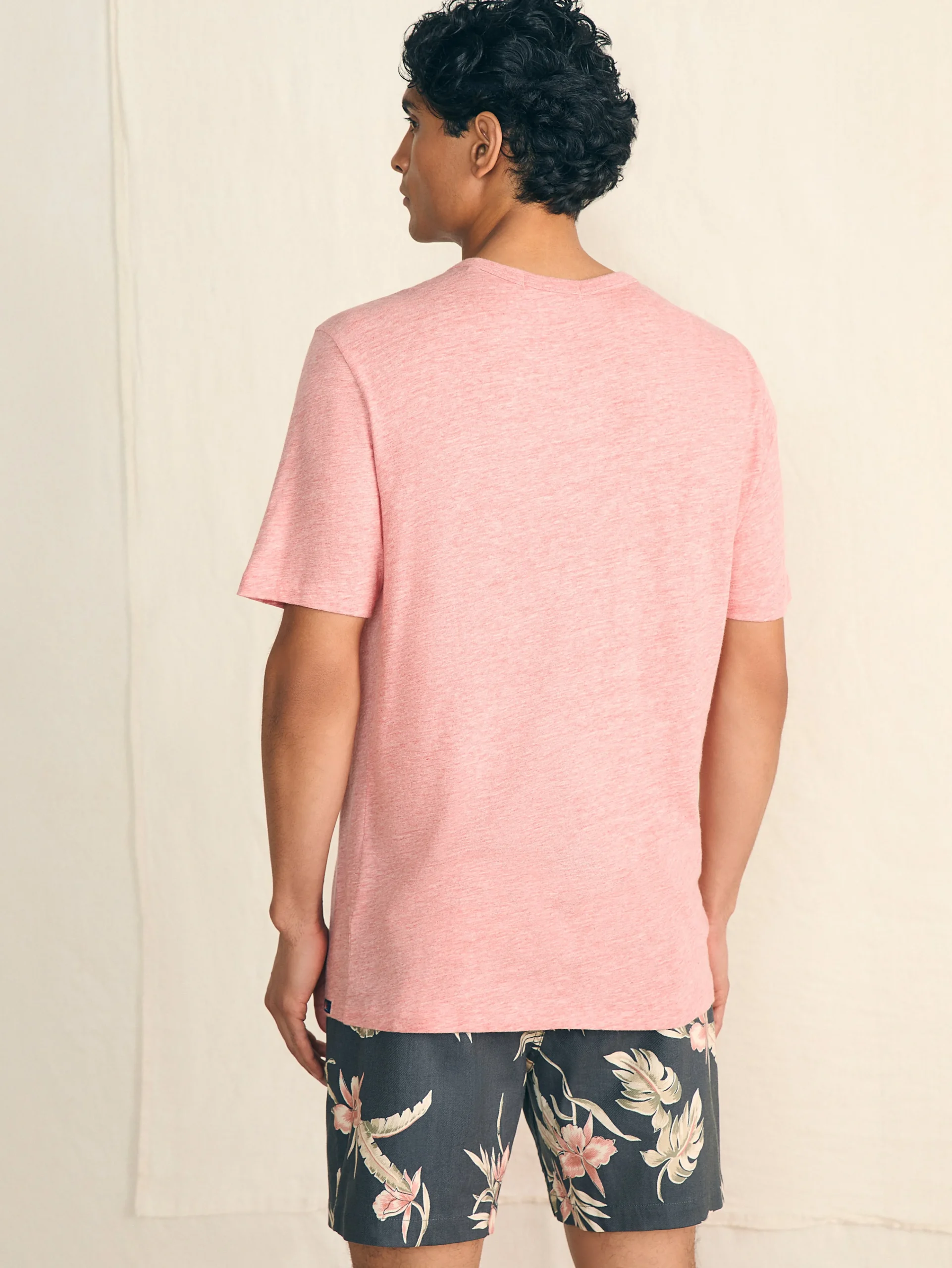 Clearance Short-Sleeve Vintage Chambray Tee - T-Shirts & Henleys