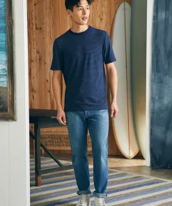 New Short-Sleeve Vintage Chambray Tee - T-Shirts & Henleys