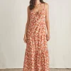 Sale Silk Blend Sun Chaser Maxi Dress - Women Dresses