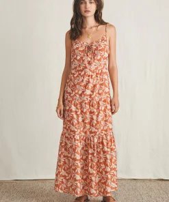 Sale Silk Blend Sun Chaser Maxi Dress - Women Dresses