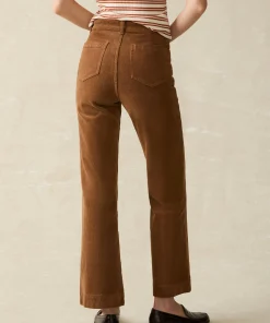 Fashion Softstretch Cord Patch Pocket Pant - Women Pants