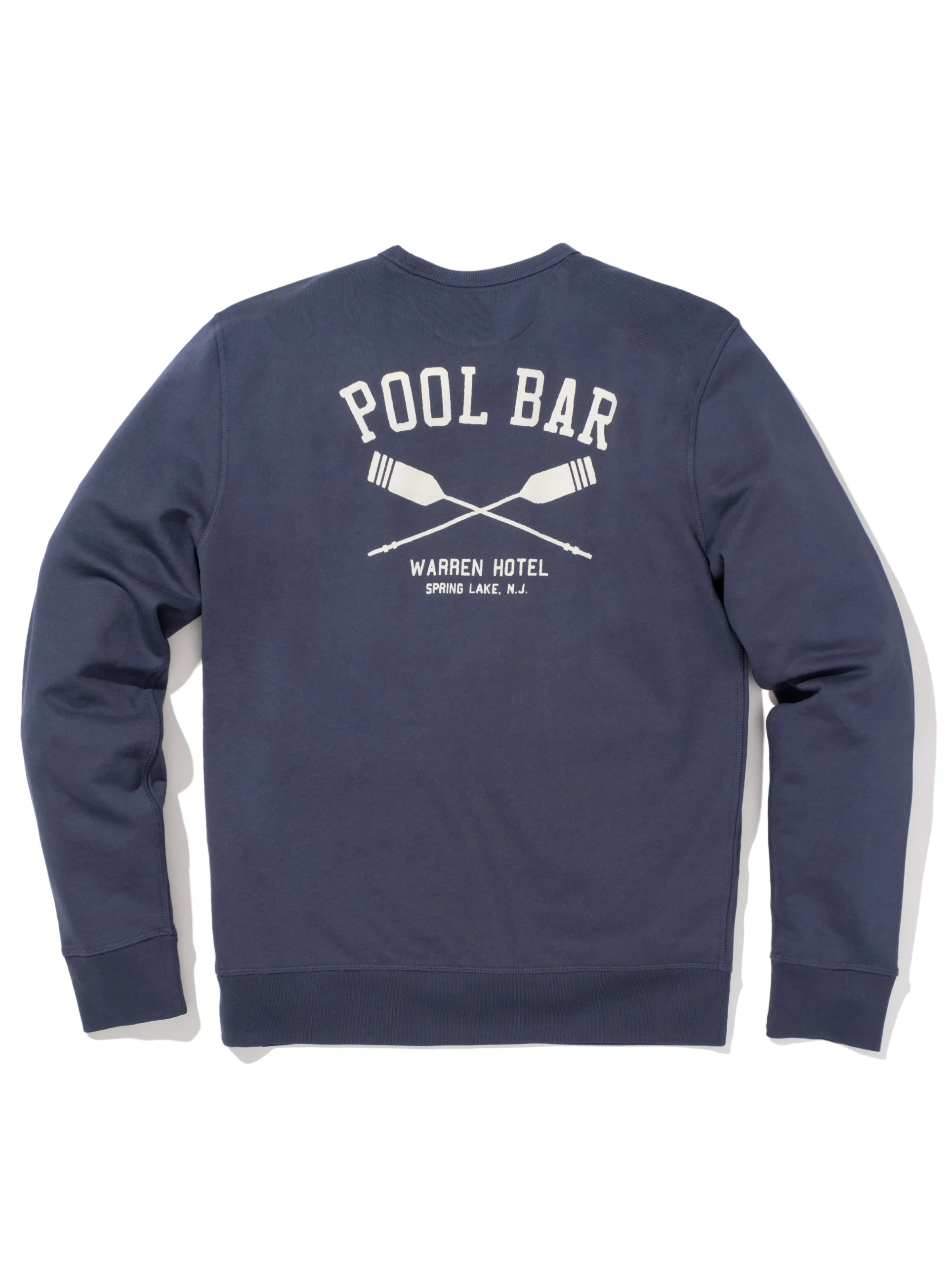 Sale Spring Lake Long-Sleeve Terry Pool Bar Crewneck - Hoodies & Sweatshirts