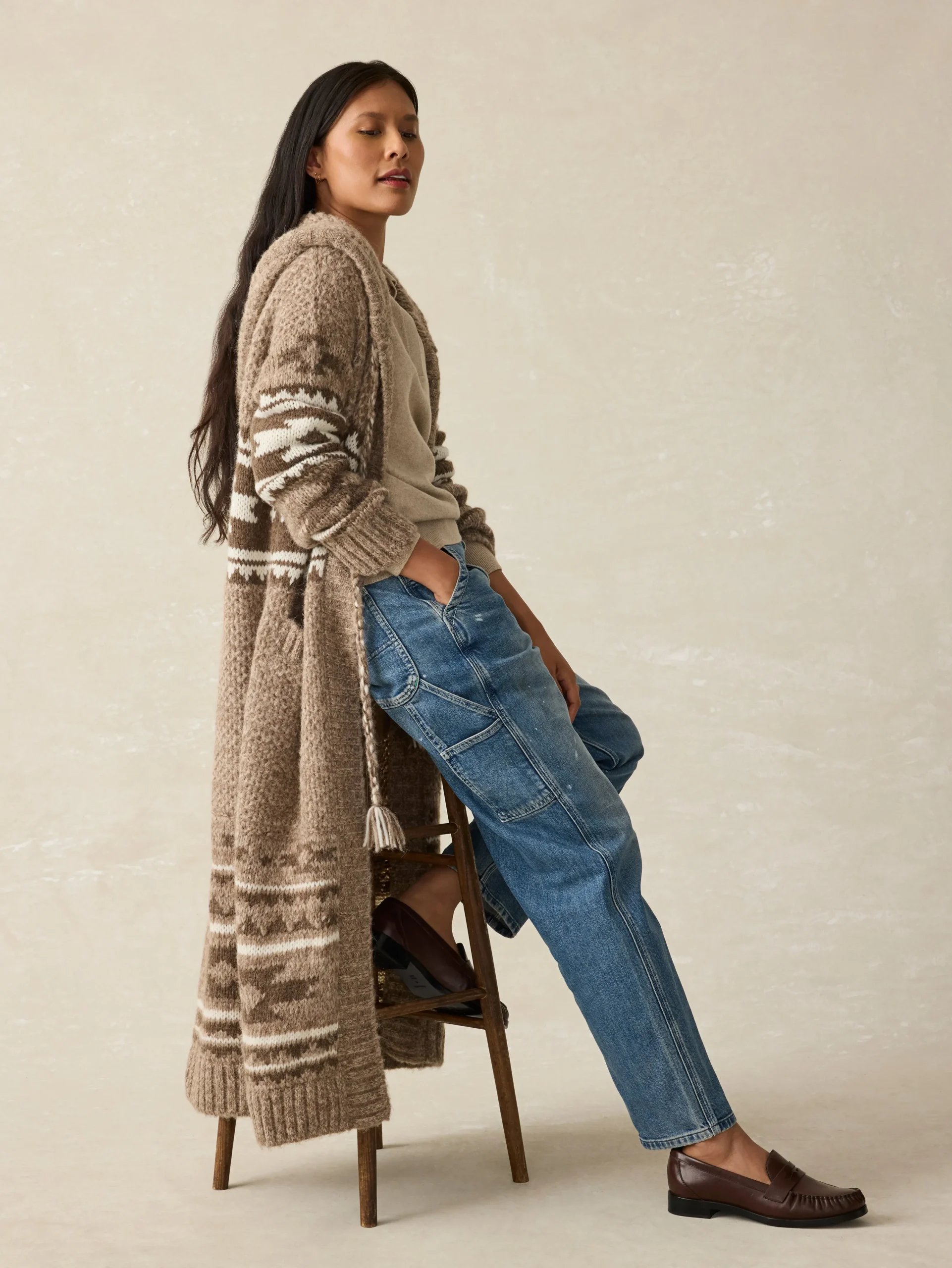 Online Steven Paul Judd Chahtah Hooded Duster - Women Sweaters