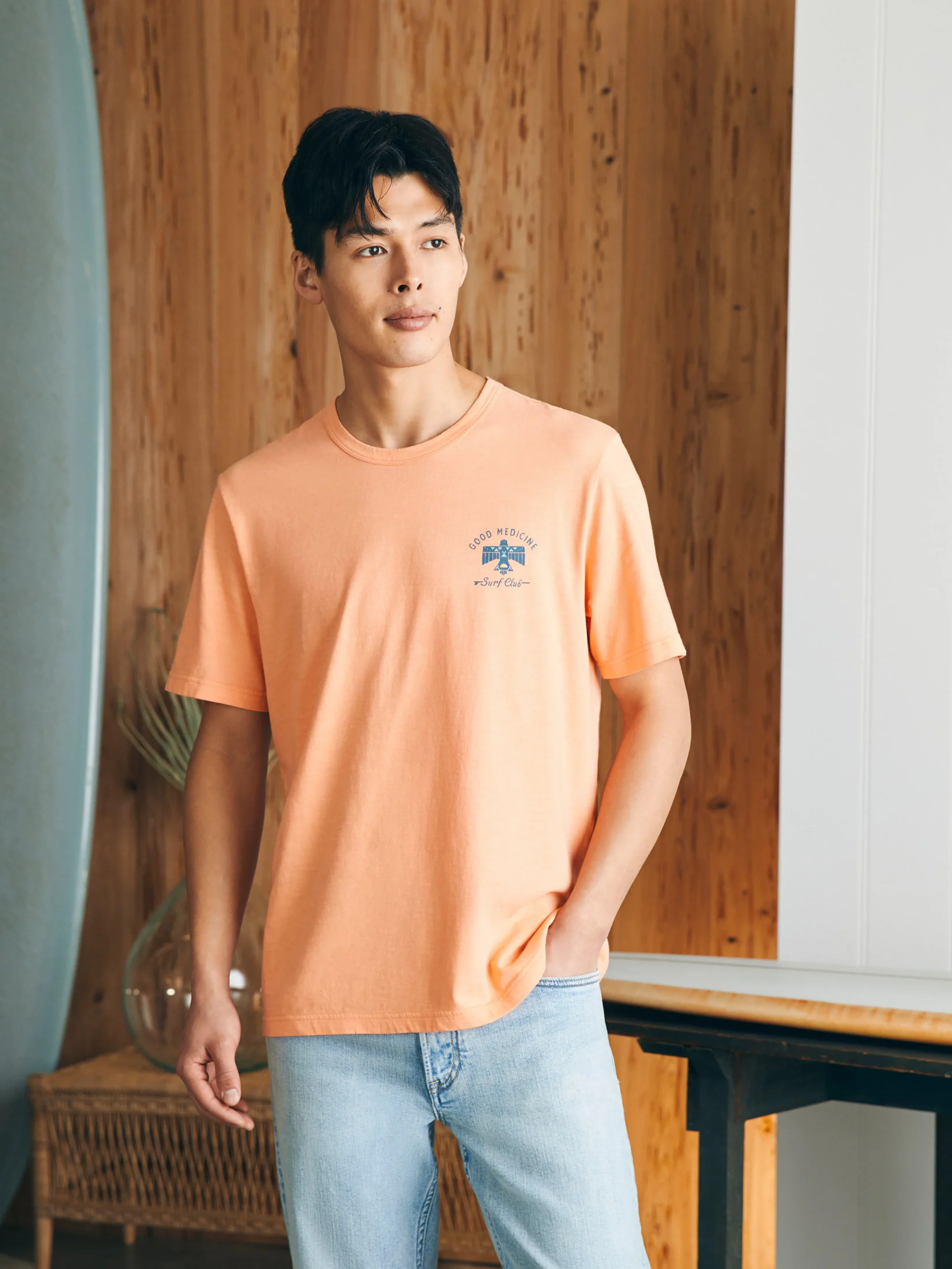 Fashion Steven Paul Judd Good Medicine Surf Club Tee - T-Shirts & Henleys