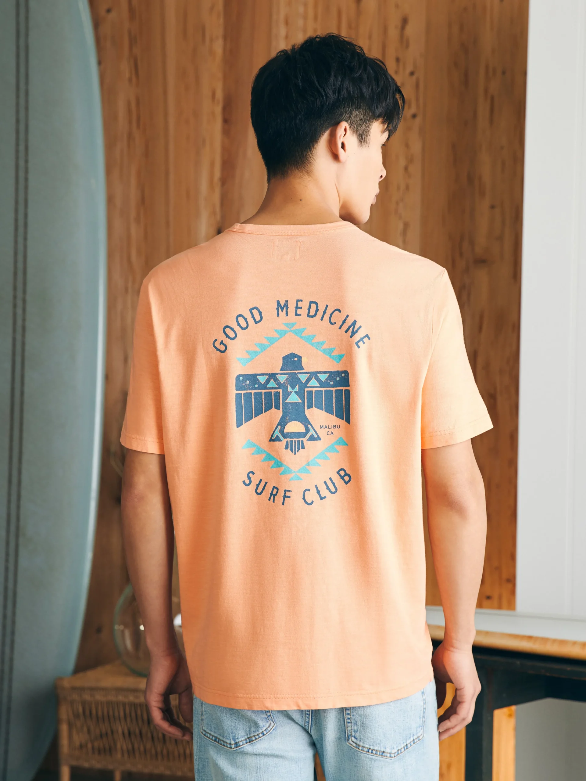 Fashion Steven Paul Judd Good Medicine Surf Club Tee - T-Shirts & Henleys