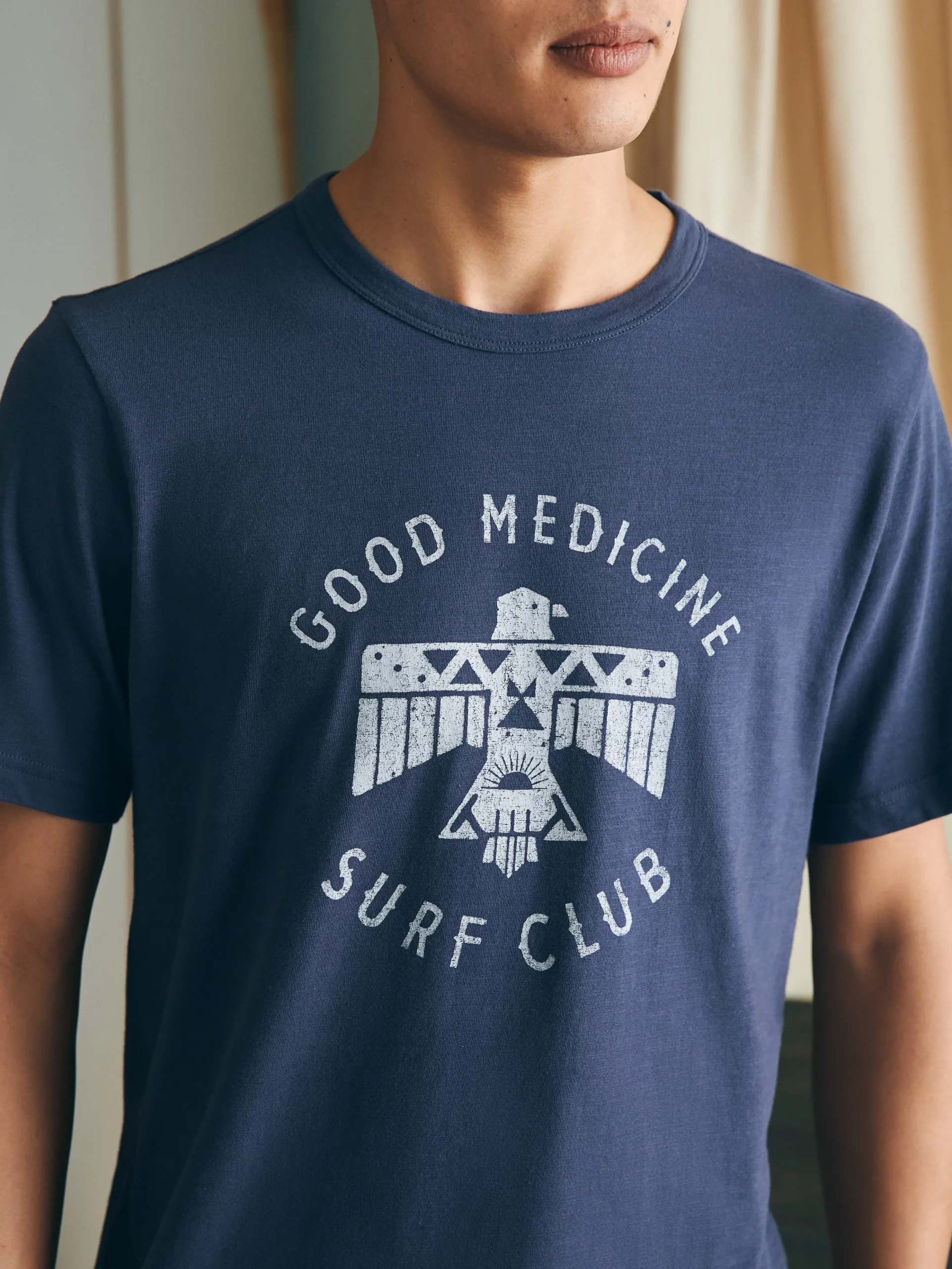 Hot Steven Paul Judd Good Medicine Surf Club Tee - T-Shirts & Henleys