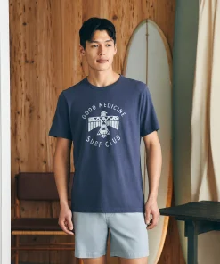 Hot Steven Paul Judd Good Medicine Surf Club Tee - T-Shirts & Henleys