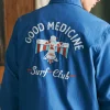 Clearance Steven Paul Judd Good Medicine Sunwashed Coaches Jacket - Jackets & Vests